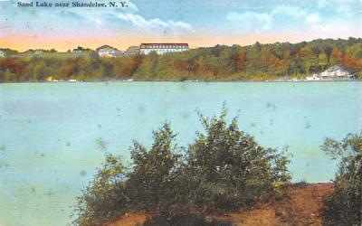 Sand Lake Shandelee, New York Postcard