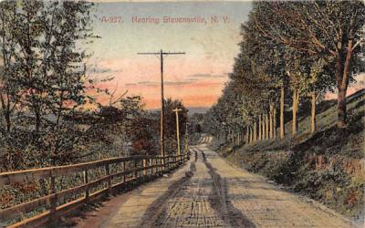 Nearing Stevensville New York Postcard