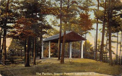 Pavilion  Saugerties, New York Postcard
