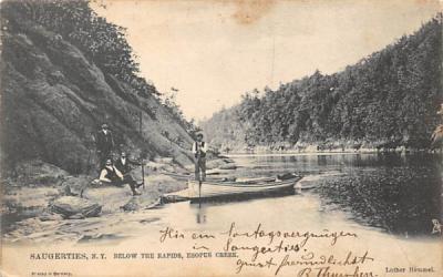 Below the Rapids Saugerties, New York Postcard
