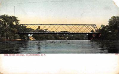 Iron Bridge Saugerties, New York Postcard