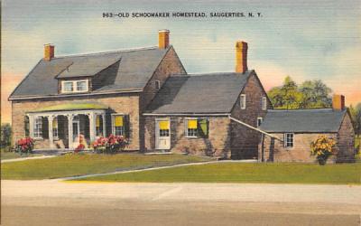 Schoomaker Homestead Saugerties, New York Postcard