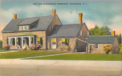 Schoomaker Homestead Saugerties, New York Postcard