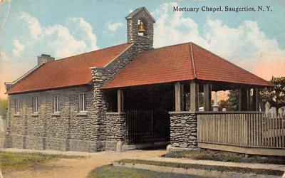 Mortuary Chapel Saugerties, New York Postcard