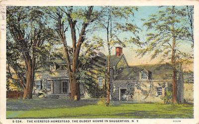 Kiersted Homestead Saugerties, New York Postcard