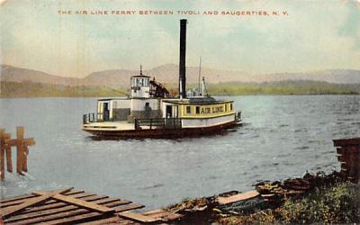 Ferry Boat Saugerties, New York Postcard