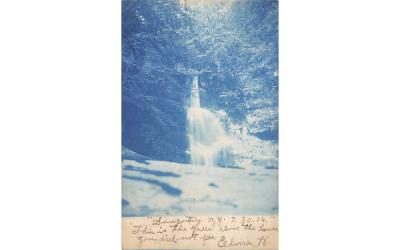 Waterfall Saugerties, New York Postcard