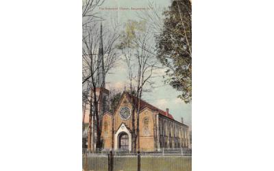 Reformed Church Saugerties, New York Postcard