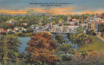 View Of Saugerties, New York Postcard