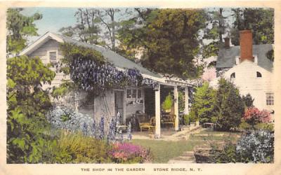 Porch Stone Ridge, New York Postcard