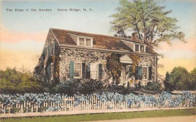 Shop in The Garden Stone Ridge, New York Postcard