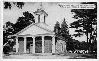 Historic Reformed Church Shawangunk, New York Postcard