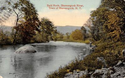 Bald Rock Shawangunk River, New York Postcard