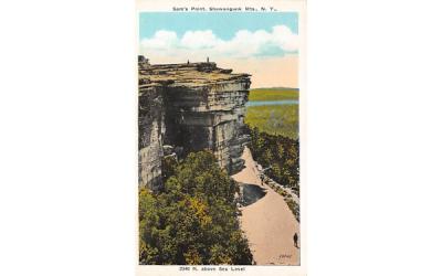 Sams point Shawangunk Mountains, New York Postcard