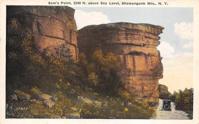 Sams Point 2340 Ft Shawangunk Mountains, New York Postcard