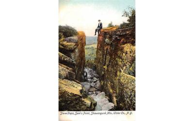 Sams Point Shawangunk Mountains, New York Postcard