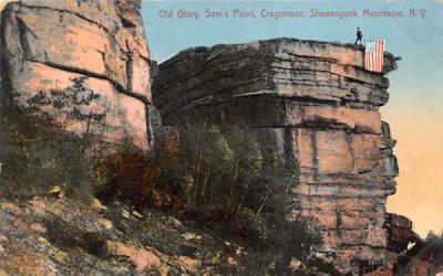 Old Glory Sams Point Shawangunk Mountains, New York Postcard