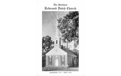 Katsbaan Reformed Dutch Church Saugerties, New York Postcard