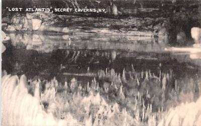 Lost Atlantis Secret Caverns, New York Postcard