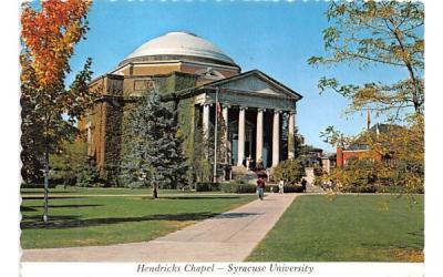 Hendricks Chapel Syracuse, New York Postcard