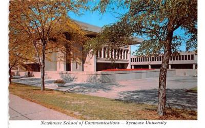 Newhouse School of Communications Syracuse, New York Postcard