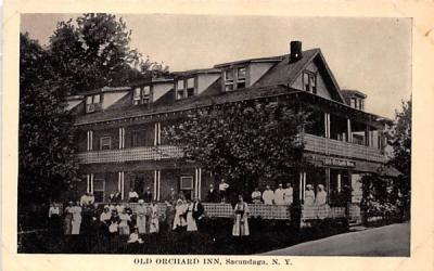 Old Orchard Inn Sacandaga, New York Postcard