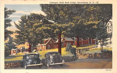 Cottages Sacandaga, New York Postcard