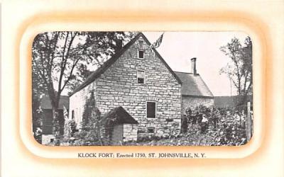 Klock Fort St Johnsville, New York Postcard