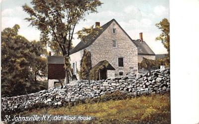 Old Klock House St Johnsville, New York Postcard