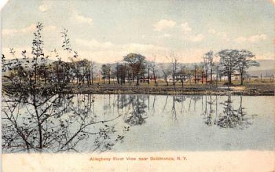 Allegheny River Salamanca, New York Postcard