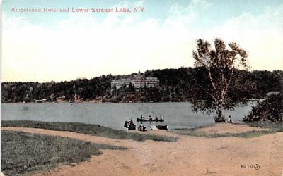 Ampersand Hotel Saranac Lake, New York Postcard