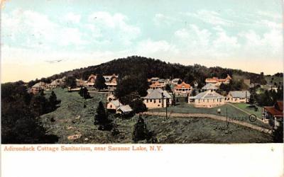 Adirondack Cottage Sanitarium Saranac Lake, New York Postcard
