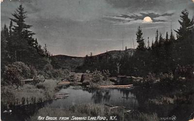 Ray Brook Saranac Lake, New York Postcard