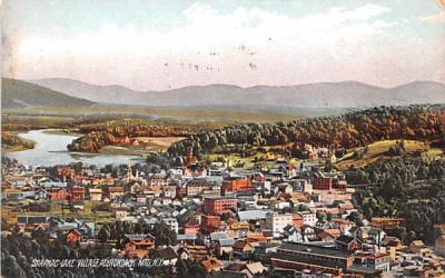 Village Saranac Lake, New York Postcard