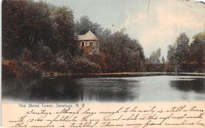 The Stone Tower Saratoga, New York Postcard