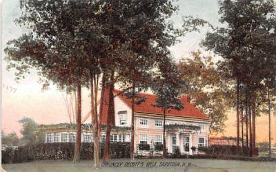 Chauncey Olcott's Villa Saratoga, New York Postcard