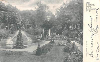 Confield's Park Saratoga, New York Postcard