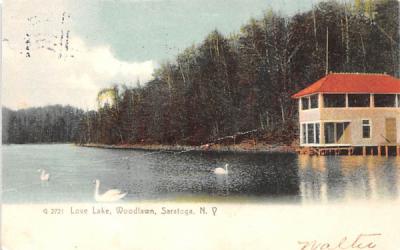 Love Lake Saratoga, New York Postcard
