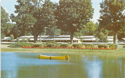 The Canoe Saratoga, New York Postcard