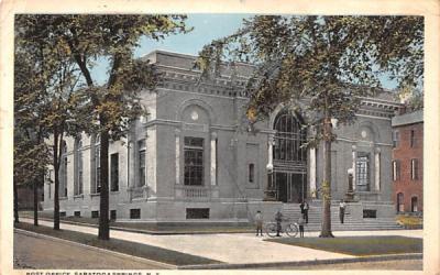 Post Office Saratoga Springs, New York Postcard