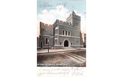 Bethesda Church Saratoga Springs, New York Postcard