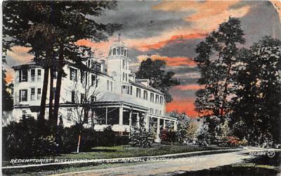 Redemptorist Mission House Saratoga Springs, New York Postcard