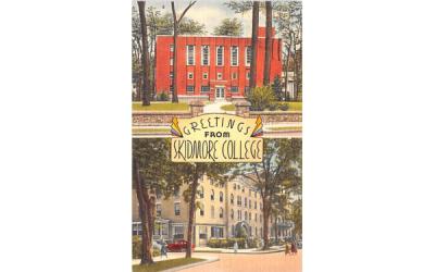 Skidmore College Saratoga Springs, New York Postcard