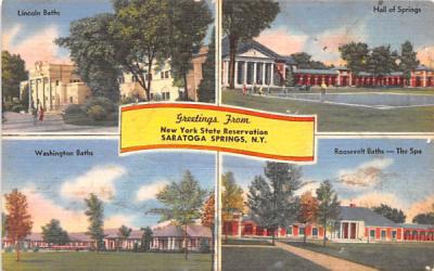 New York StateReservation Postcard