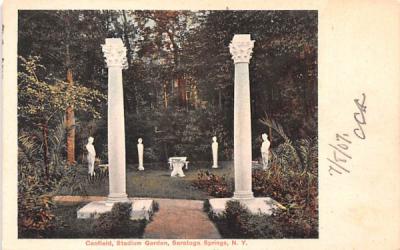 Canfield Saratoga Springs, New York Postcard