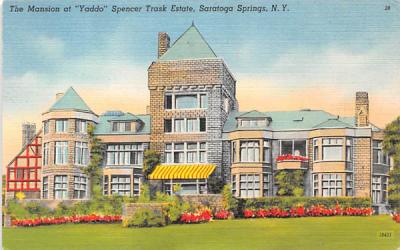 Mansion at Yaddo Saratoga Springs, New York Postcard