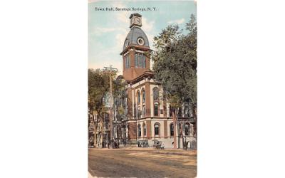 Town Hall Saratoga Springs, New York Postcard