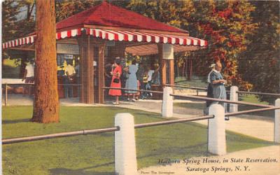 Hathorn Spring House Saratoga Springs, New York Postcard