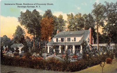 Inniscarra House Saratoga Springs, New York Postcard