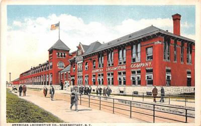 American Locomotive Co's Works Schenectady, New York Postcard